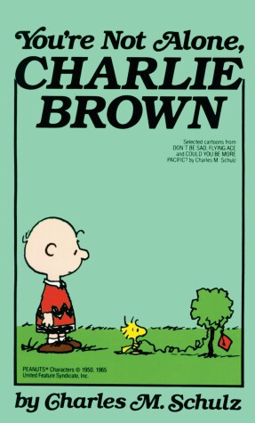 Book cover for You're Not Alone, Charlie Brown