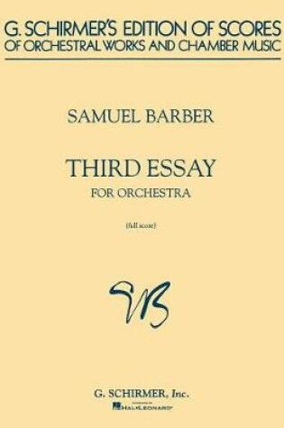 Cover of Third Essay