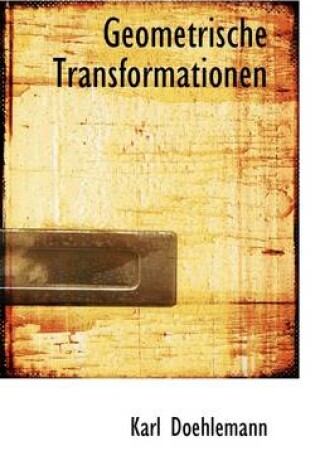 Cover of Geometrische Transformationen