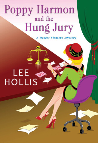 Book cover for Poppy Harmon and the Hung Jury
