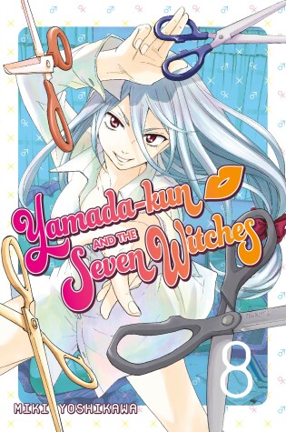 Cover of Yamada-kun & The Seven Witches 8