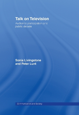 Cover of Talk on Television