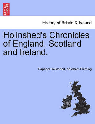 Book cover for Holinshed's Chronicles of England, Scotland and Ireland. Vol. IV