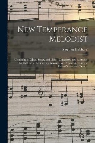 Cover of New Temperance Melodist