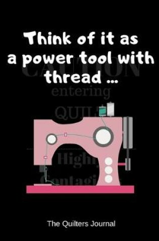 Cover of Think of it as a power tool with thread ...