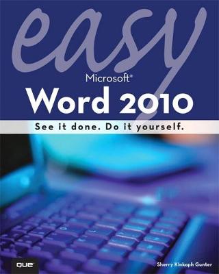 Book cover for Easy Microsoft Word 2010, Portable Documents