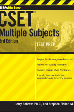 Cover of Cliffsnotes Cset