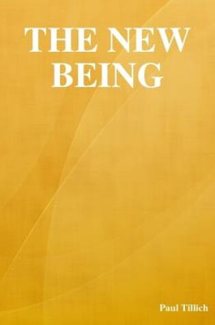 Cover of The New Being
