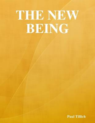 Book cover for The New Being