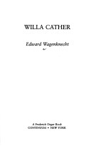 Cover of Willa Cather