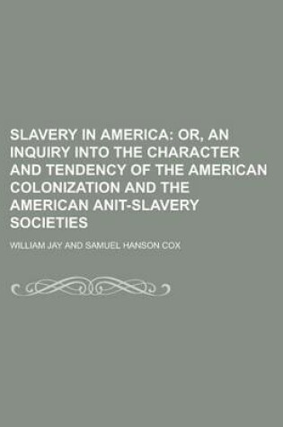 Cover of Slavery in America