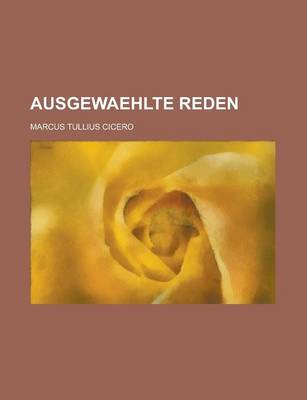 Book cover for Ausgewaehlte Reden