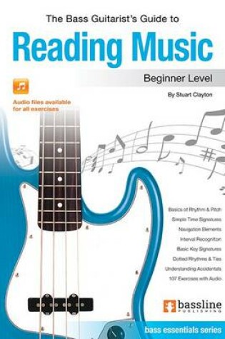 Cover of Bass Guitarist's Guide to Reading Music - Beginner