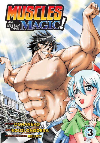 Book cover for Muscles are Better Than Magic! (Manga) Vol. 3