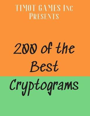 Book cover for 200 of the Best Cryptograms