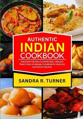 Book cover for Authentic Indian Cookbook