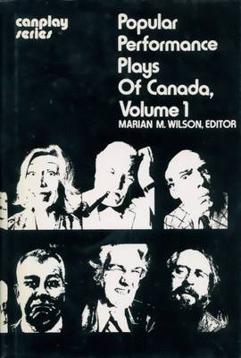 Cover of Popular Performance Plays of Canada