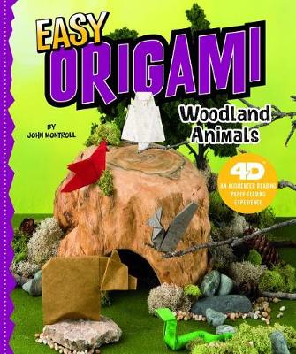 Book cover for Easy Origami Woodland Animals: 4D An Augmented Reading Paper Folding Experience