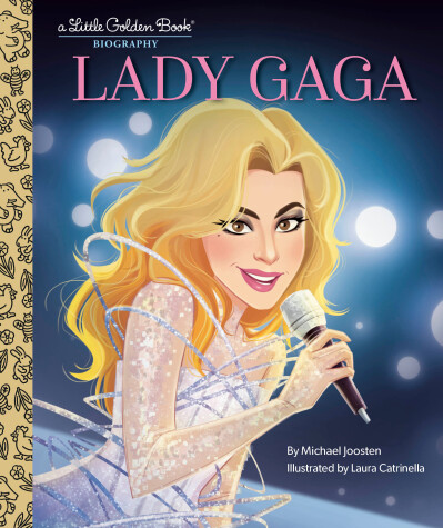 Book cover for Lady Gaga: A Little Golden Book Biography