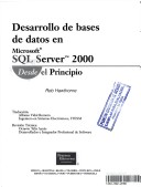 Cover of Desarrollo de Bases de Datos MS SQL Sever 2000