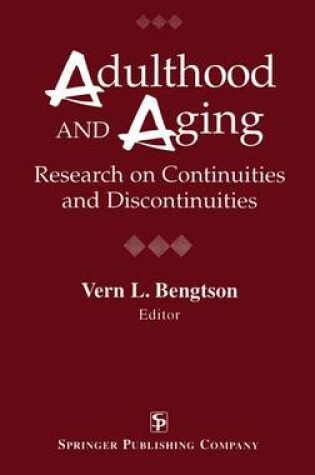 Cover of Adulthood and Aging