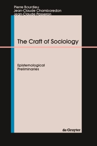 Cover of The Craft of Sociology
