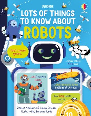 Book cover for Lots of Things to Know About Robots