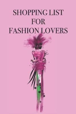 Book cover for Shopping List for Fashion Lovers