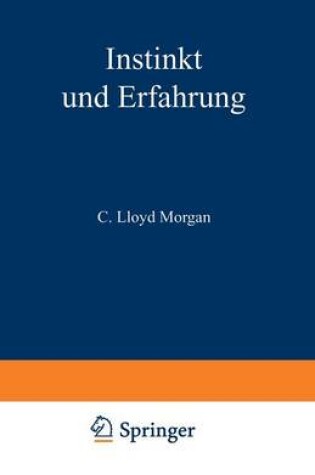 Cover of Instinkt und Erfahrung