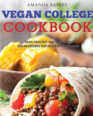 Book cover for Vegan College Cookbook