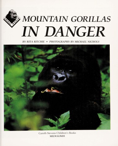 Cover of Mountain Gorillas in Danger