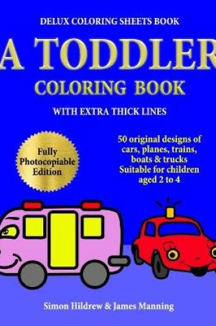 Cover of Delux Coloring Sheets Book