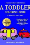 Book cover for Delux Coloring Sheets Book