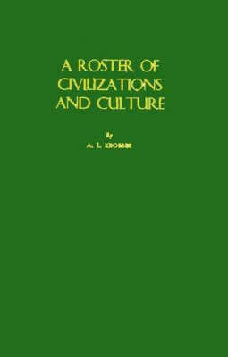 Book cover for A Roster of Civilizations and Culture