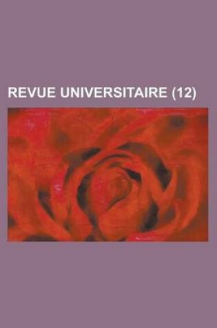 Cover of Revue Universitaire (12)