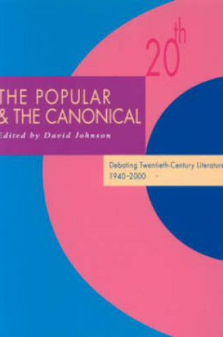 Cover of The Popular and the Canonical