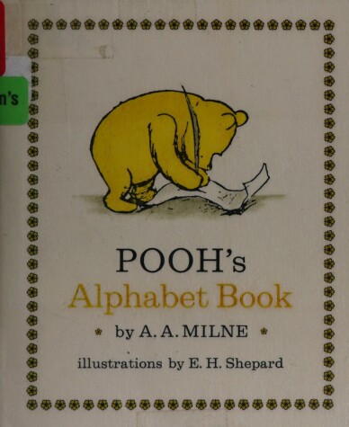 Book cover for Winnie-The-Pooh's Alphabet Book