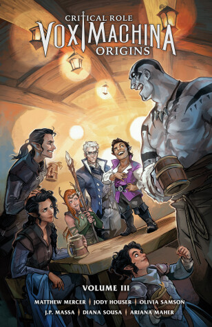 Book cover for Critical Role: Vox Machina Origins Volume III