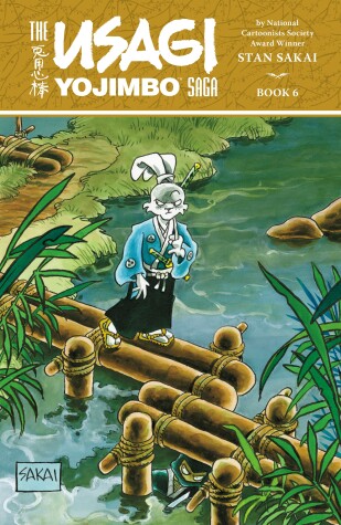 Book cover for Usagi Yojimbo Saga Volume 6