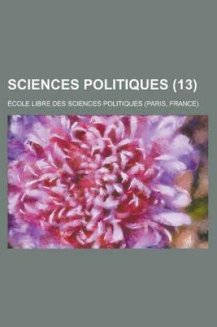 Cover of Sciences Politiques (13)