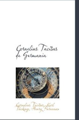 Cover of Cornelius Tacitus de Germania