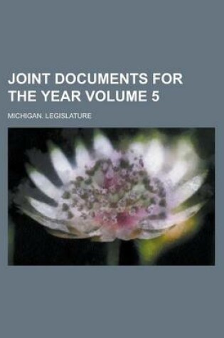 Cover of Joint Documents for the Year Volume 5