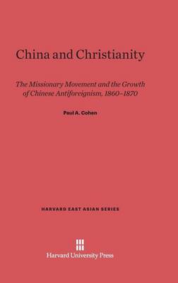 Book cover for China and Christianity