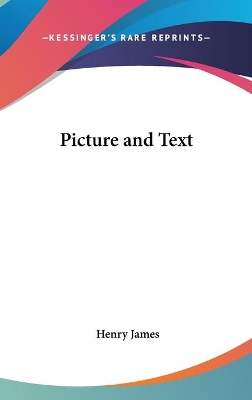 Book cover for Picture and Text