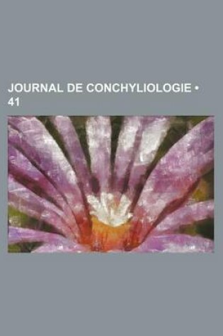 Cover of Journal de Conchyliologie (41)