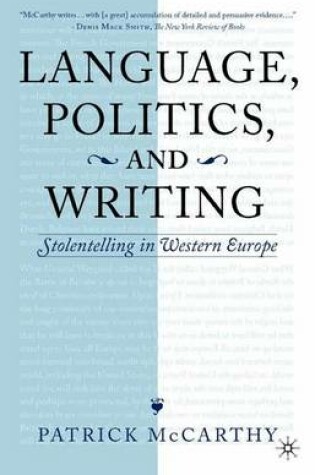 Cover of Language, Politics and Writing