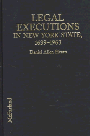 Book cover for Legal Executions in New York State