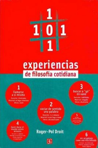 Cover of 101 Experiencias de Filosofia Cotidiana