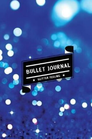 Cover of Blue Glitter Bullet Journal