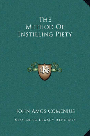 Cover of The Method of Instilling Piety